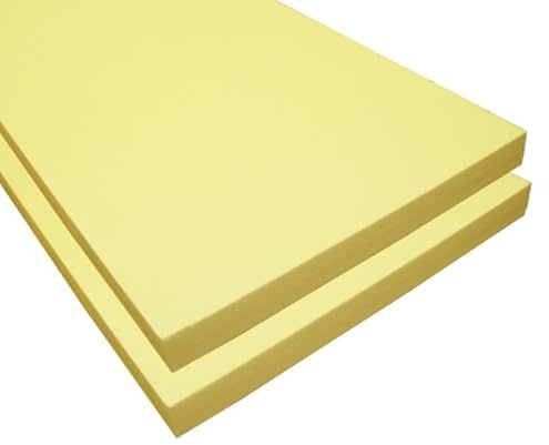 Pannello Isolante XPS Polistirene Estruso 125x60 cm, Spessore 2 cm - Coibentazione Termica per Cappotto Esterno, Parete, Pavimento e Tetto - Alta Resistenza alla Compressione - Made in Italy (5, 2CM)