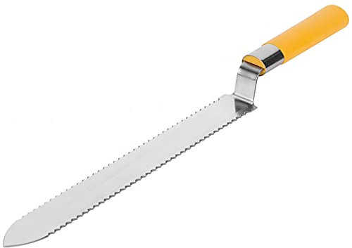 EVTSCAN Edelstahl Imkerei Gezahnter Honig Schabemesser Entdeckelungsmesser Imker Werkzeuge