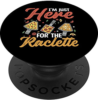 Raclette Cheese Grill Machine Dinner Fondue Recipes PopSockets Swappable PopGrip