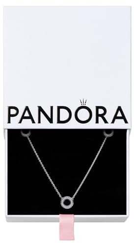 PANDORA Signatur 393162C01-50 Kreise Halskette