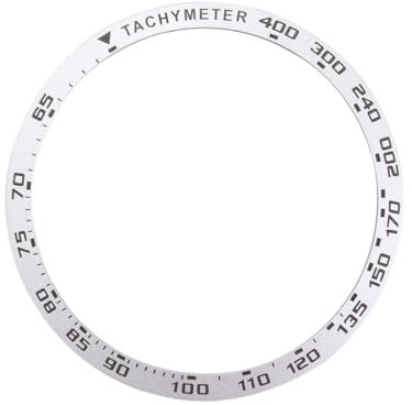 WATIIFUFU Gehäuse Smartwatch-gehäuse Metall Uhrengehäuse Uhrenschutzgehäuse Uhrenrahmen Uhrenzubehör 42mm Silber
