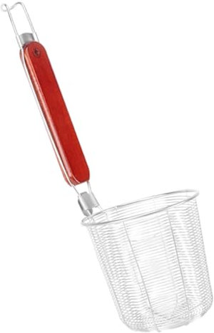 Cabilock 2piezas Espumadera Inoxidable Colador De Malla Para Fideos Mango Utensilio De Cocina