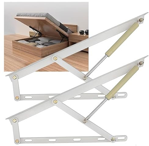 Mecanismo de elevación de cama plegable Soporte de elevación de puntal de gas Bisagras de caja de cama Soporte neumático Elevador de almacenamiento de sofá cama Mecanismo de resorte de bisagra para s