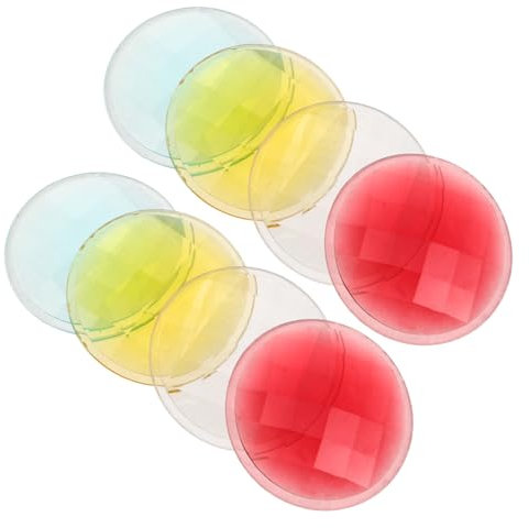 ibasenice 8stücke Teiliges Prismenkaleidoskop-Set DIY-prismen-objektiv-linsen-kit Prisma-linsen-zubehör Für Kaleidoskope Reparatur-Teile Bastelset Für Junge Mädchen Und Fotografie