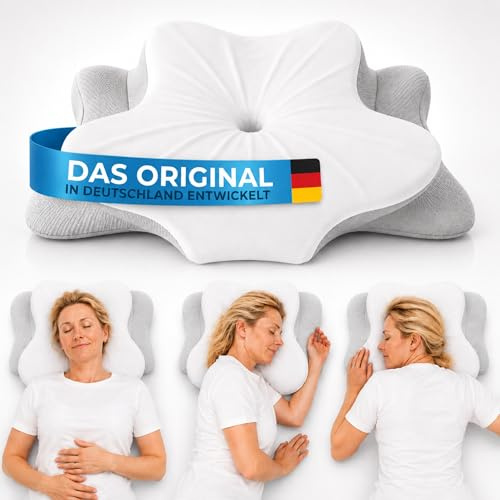 Generisch Das Nacken TherapieKissen von PillowDaddy | Memory Foam Kissen für Nackenschmerzen | Orthopädisches Kopfkissen | Nackenkissen | Nackenstützkissen für Seiten- Rücken- und Bauchschläfer
