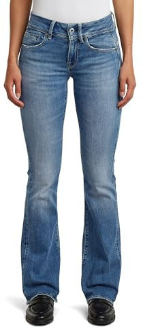 G-Star Damen Midge - Jeans con Corte de Bota