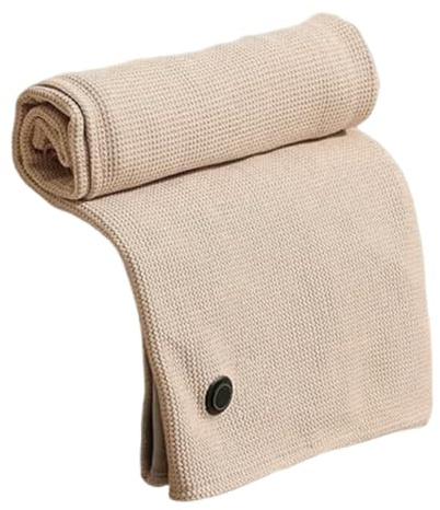 Niesel Chal Gilet chauffant USB pour femme | Couverture lavable avec température pour adultes et personnes âgées en voyage et maison