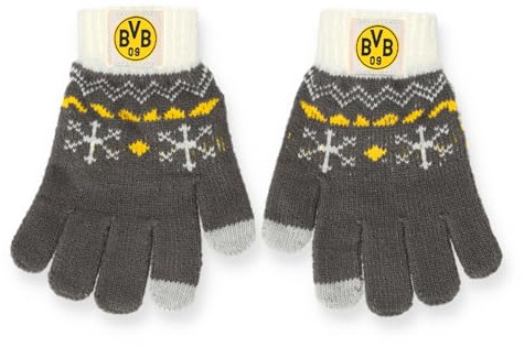 Dortmund Borussia BVB Kinder Handschuhe Winterhandschuhe Weihnachtshandschuhe