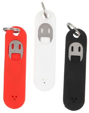 Cabilock Set da 3 Strumenti per la Rimozione Chip Telefono in Acciaio Ago Espulsore per Scheda Sim Smartphone Accessori per Dispositivi Mobili Leggero e Durevole con Custodia