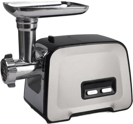 TOPINCN Tritacarne Elettrico 3500W, Tritacarne Commerciale Resistente in Acciaio Inossidabile con Ripieno di Salsicce, per Domestica Ristorante Macellerie