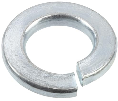 AERZETIX Juego de 120 arandelas elásticas Grower M8 partidas de acero zincado para tornillo M8