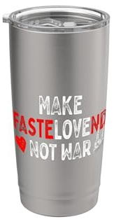 Carnevale di Colonia Make Fastelovend Not War Kölsch Köln Bicchiere termico in acciaio inox doppia parete