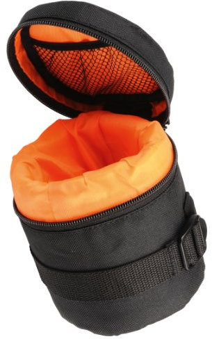 Kalahari Swave Objektivköcher (11 cm) schwarz