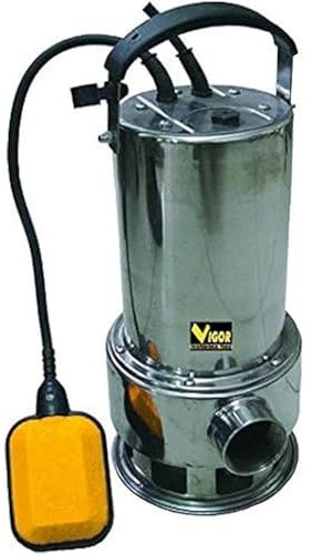 Vigor SUB Inox 750 Pompe électrique automatique pour évacuer l'eau claire 1-1/2''