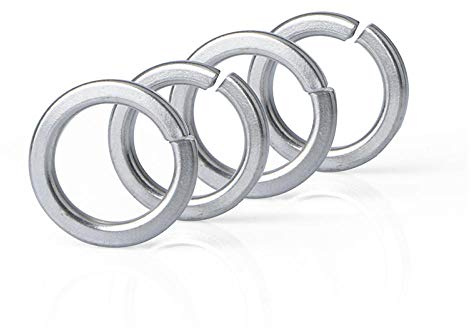 Ding&ng Arandela elástica, arandela elástica de Acero Inoxidable, arandela Abierta Junta elástica M3M4M5M6M8M10M12-M20-M10 【20】