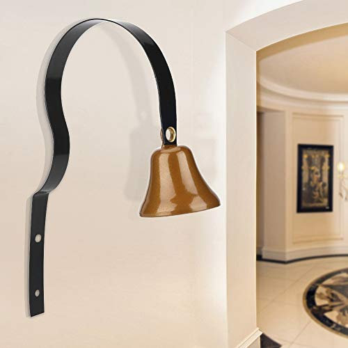 Jeffergarden Ladenbesitzer Glocke, Antike Wandmontage Metalllegierung Ladenbesitzer Türklingel Hundetraining Glocke Home Dekorative Glocken Büro Schreibtisch Rufglocken