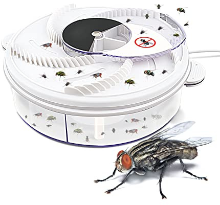 Yaciw - Elektrisk flugfälla, flugfällanordning, automatisk flugfångare, flugfångare, flugfångare, skadedjursavvisande kontroll, insektsavvisande verktyg