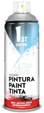 1ST EDITION PINTURA EN SPRAY 520cc / 300ml MATE GRIS CEMENTO REF 658