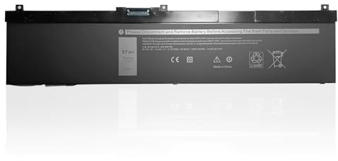szyuya 97Wh 11.4V NYFJH GW0K9 Laptop-Akkus für Dell Precision 7530 P74F 7730 P34E 7540 7740 Series 0WNRC 0GW0K9 00WNRC