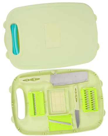 MAGICLULU 1satz Multifunktionales Schneidebrett Abnehmbaren Sieb Tragbarer Gemüse Und Obstschneider Für Bbq Camping Und Küche Aus Lebensmittelechtem