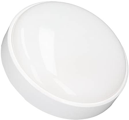 Topyond Runde LED-Deckenleuchte, Breiter Bestrahlungsbereich, 6500 K, 20 W, Wasserdicht, Für Schlafzimmer, Wohnzimmer, Toilette, Badezimmer, Deckenleuchte