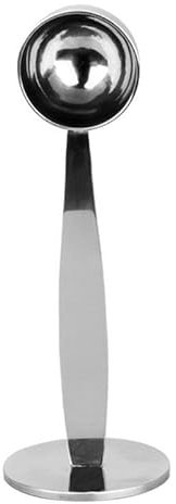 IMEITE Kitchen Spoons Dessert Spoons Espresso Stand Coffee Measure Tamper Spoon Stainless Steel Coffee & Tea Tools Tampers Coffeeware Dinner Spoons