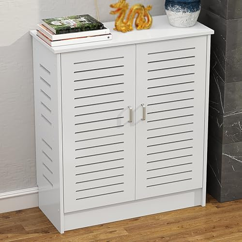 Heizkörperverkleidung aus Holz mit vertikalem Latten-Design für Wohnzimmer und Flur, moderner Heizkörperschutz und Heizungsregal, 90 x 80 x 30 cm