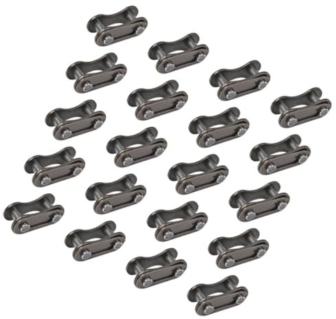 TOGEVAL 20pcs Bike Accessories Speed Bike Chain Link Splitter Reusable Chain Connector for Single Speed Bicycles High Strength Link