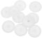 MAGICLULU 10pcs Lint Roller Plastic Replacement Covers Lint Roller Parts For Pet Hair Removal On Clothes And Furniture