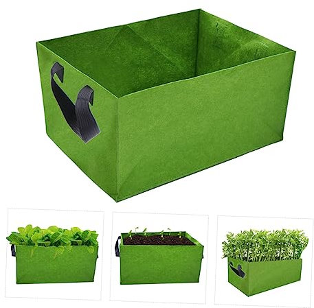 Milisten 2pezzi Sacchetto Per Piantare in Sottile Per Coltivare Piante Da Balcone Adatto Per Verdura e Materiale Di Permeabilità All