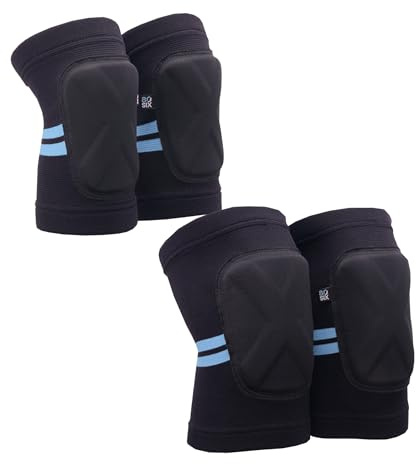 80SIX Stealth Pad Set Knieschoner und Ellbogenschoner für Kinder & Jugendliche – Ultradünnes, flexibles Schutz-Set für Skateboard, Inliner und E-Mobilität S/M