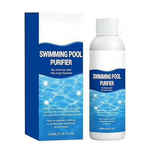 Hozonex - Purificador de piscina, purificador de piscina Hozone X, clarificador de agua para piscinas, mantiene el agua cristalina y elimina la nubosidad, líquido purificador de agua para piscinas