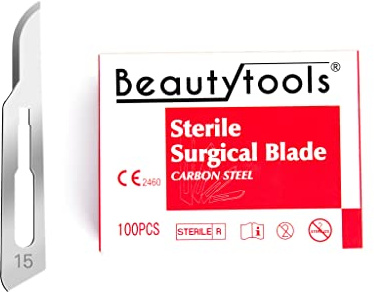 Beautytools.be Beautytools Bistouri Couteaux / Nr 15 couteau (100 pièces) - (BP-0676)