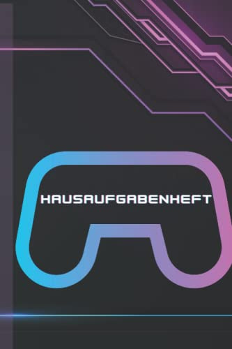 Hausaufgabenheft: Hausaufgabenplaner | Gamer Schulplaner | 4x Stundenplan| 100 Seiten | A5 Format | Schülerkalender für ein Schuljahr