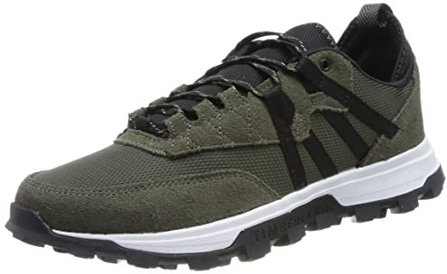 Timberland Herren Treeline Mountain Runner Oxford, Dark Green Suede, 44 EU