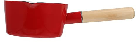 LABRIMP Casserole Émaillée Japonaise Pour Lait Petit Volume Avec Manche Long Antiadhésive Marmite Multifonction Pour Cuisson Alimentaire à Domicile