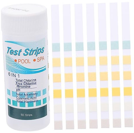 Toddmomy 150piezas Tiras De Prueba De Agua Para Acuarios y Piscinas Prueba De Ph y Análisis De Calidad Del Agua Para Tanques De Peces y Spas