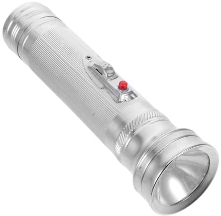 VALICLUD Linterna Portátil de Metal Estilo Vintage Linterna Antigua Compacta para Camping al Aire sin Pilas y Duradera para Actividades Exteriores