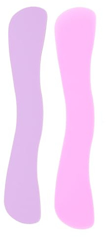 BONKZEBU 2 Stück Silikon-Wimpernhalter für Falsche Wimpern, Elastische Passform, Wiederverwendbar, Antiallergen, Lila, Rosa, Rot, für Wimpernverlängerung