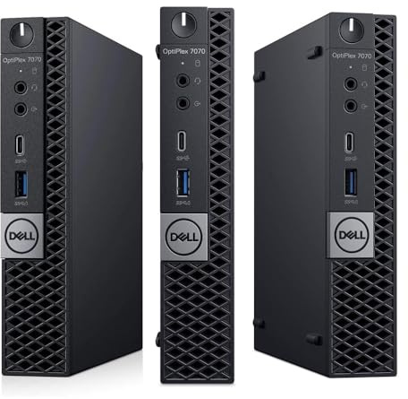 Dell Optiplex 7070 Micro Mini Tiny PC Computer USFF i5-9500T Wi-Fi Bluetooth Windows 11 Pro (16GB - 128GB SSD)