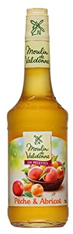 Moulin de Valdonne Sirop pêche-abricot - La bouteille de 70cl