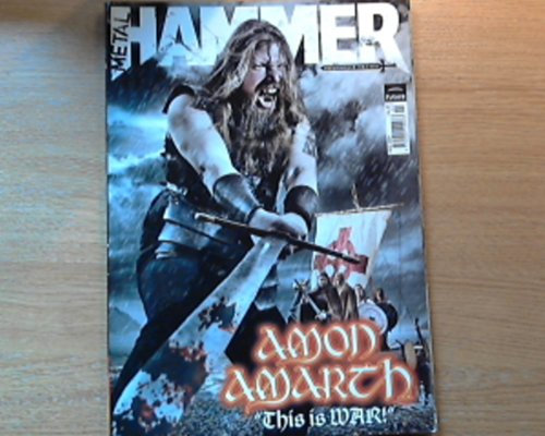 METAL HAMMER MAGAZINE ISSUE 188 FEBRUARY 2009 AMON AMARTH SPECIAL