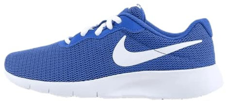 Nike Jungen Tanjun (Gs) Laufschuhe, Azul (Game Royal / White), 36.5 EU