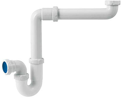 Jimten s-305 - Sifon curvo s305 desplazado 1.1/4 plano
