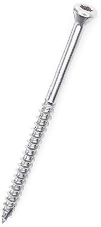 THEILO - Vite per terrazzo A4, in acciaio INOX, 300, vite per terrazze A4, 5 x 70 mm