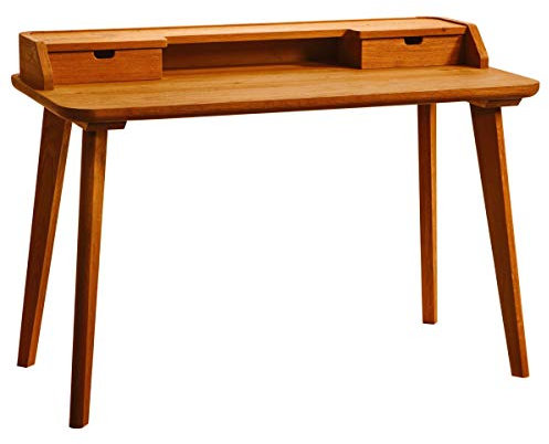 Hasena Oak Line Sekretär Schreibtisch Aska Eiche Cognac