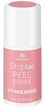 alessandro Striplac Peel or Soak Frozen Ballet - ROSÈ ENTRÉE - LED-Nagellack in pastellrosa- Für perfekte Nägel in 15 Minuten, 5ml
