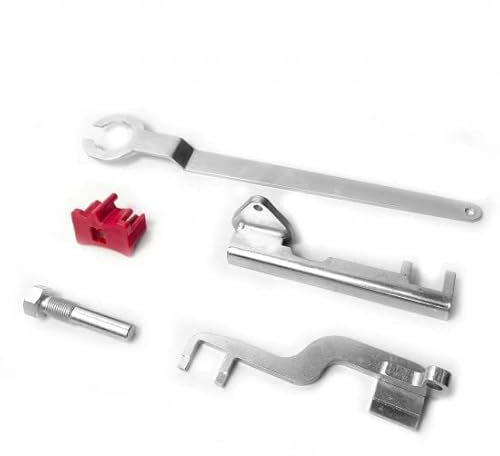 CASTEX Kit de Calage Moteur Kit D'outils de Calage Kit d'outils d'arbre à Cames de Chaîne Distribution Compatible avec VAG VW Audi Seat Compatible avec Skoda 1.0, 1.2, 1.4 TSI MPI- Made in EU