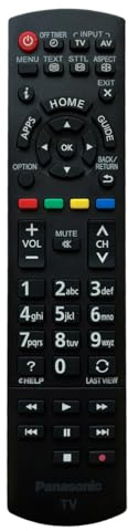 Aurabeam Original N2QAYB000830 N2QAYB000840 TV Fernbedienung kompatibel mit Panasonic TX47ASW654 TX-L42ETW60 TX-L47ETW60 TX39AS600E TX-39AS500Y TX39AS600E TX-39AS600E TX-L42EW6 TX-42ASW504TX-55AS750E