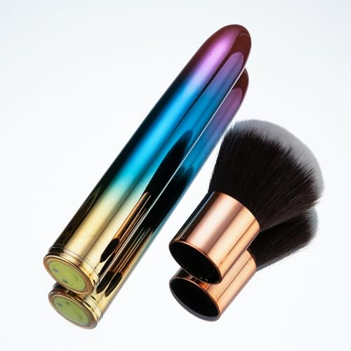 Xuomt Bullet Vibrator Make-up-Pinsel-Spielzeug mit 6 Vibrationsmodi Nippel-Klitoris-Stimulator Analvibrator Masturbation Erotik Dildo ExtremSexspielzeug für Frauen Paar